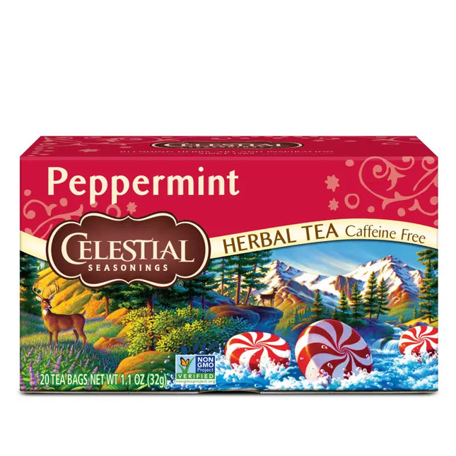 celestial tea peppermint tea bags