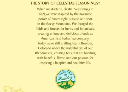 the story of celestial seasoning