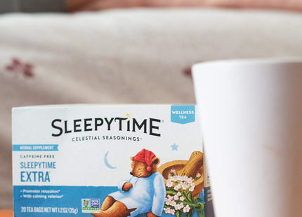 Celestial Seasonings Sleepytime Extra Caffeine Free Herbal Bag 20ct - Food & Beverages > Non-Alcoholic Drinks Infusions