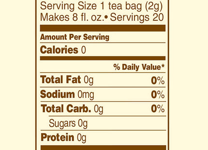 Celestial Seasonings Sleepytime Extra Caffeine Free Herbal Bag 20ct (6 Pack) - Food & Beverages > Non-Alcoholic Drinks