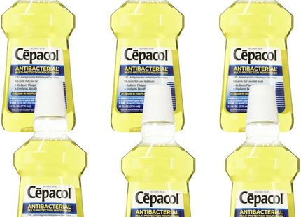 Cepacol Antibacterial Multi-Protection Mouthwash Reduce Plaque 24 FLoz (4 Pack) - Personal Care > Oral