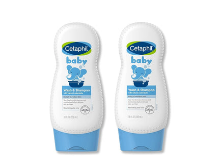 Cetaphil Baby Wash & Shampoo with Organic Calendula Tear Free 7.8oz (4 Pack) - Personal Care > Hair Styling Conditioner