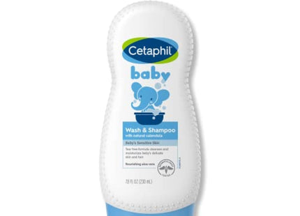 Cetaphil Baby Wash & Shampoo with Organic Calendula Tear Free 7.8oz (12 Pack) - Personal Care > Hair Styling Conditioner