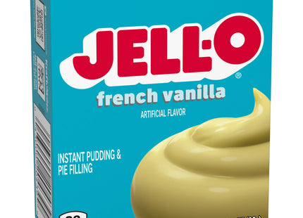 Jell-O Artificial Flavored, Instant Pudding and Pie Filling Mix, French Vanilla, 3.4 Ounce (Pack Of 8)