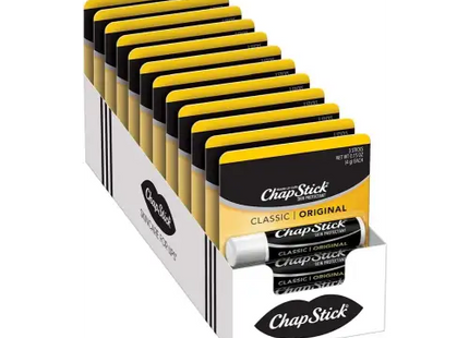 chapstick classic original crayon stick, 12 count