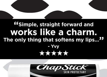 ChapStick Classic Original Skin Protectant Lip Balm Moisturizing 3ct (12 Pack) - Personal Care > Balms & Treatments