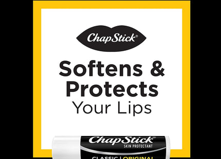 ChapStick Classic Original Skin Protectant Lip Balm Moisturizing 3ct (4 Pack) - Personal Care > Balms & Treatments