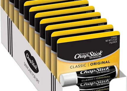 chapstick classic original crayon stick, 12 count