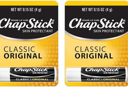 ChapStick Classic Original Skin Protectant Lip Balm Regular 0.15oz (2 Pack) - Personal Care > Balms & Treatments