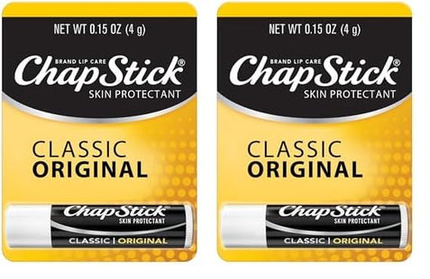 ChapStick Classic Original Skin Protectant Lip Balm Regular 0.15oz (2 Pack) - Personal Care > Balms & Treatments