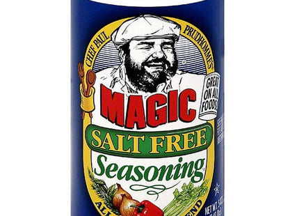 Chef Paul Prudhomme’s Magic Seasoning Blends Salt Free No MSG 5oz (12 Pack) - Food & Beverages > Herbs Spices Seasonings