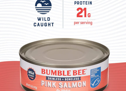 Chicken of the Sea Skinless Boneless Chunk Style Pink Salmon Water 5oz (12 Pack) - Food & Beverages > Pantry Preserved