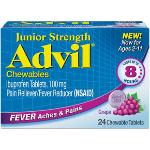 ju strength advil tablets