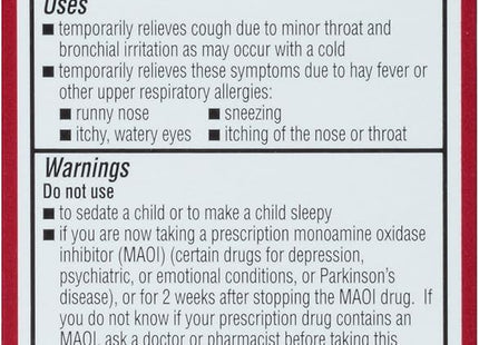 Children’s Robitussin Long-Acting Cough & Cold Fruit Punch Flavor 4oz (12 Pack) - Baby Toddler > Health Care Flu