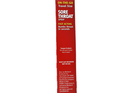 Chloraseptic Sore Throat Spray Pocket Pump Cherry Flavor 0.67oz (4 Pack) - Health Care > Coughing & Throats Cough Cold