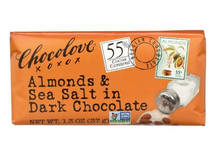 Chocolove Almonds And Sea Salt In Dark Chocolate , 1.3 Oz