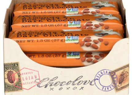 Chocolove Almonds And Sea Salt In Dark Chocolate Mini Bar 1.3oz (6 Pack) - Food & Beverages > Sweets Assortments