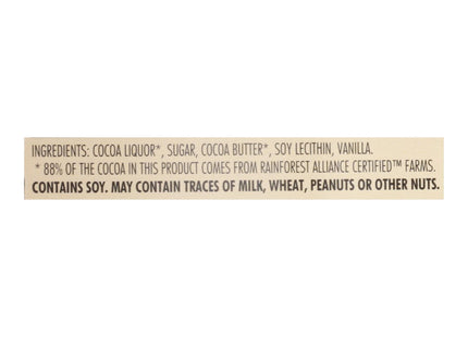 Chocolove Strong Premium Dark Chocolate Bar Non-GMO (90 G) 3.2oz (12 Pack) - Food & Beverages > Sweets Assortments