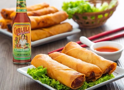 Cholula Chili Lime Hot Sauce Mild Flavorful 5oz (12 Pack) - Food & Beverages > Condiments Sauces BBQ