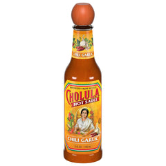 Cholula Non-GMO Kosher Chili Garlic Hot Sauce Bottle 5 floz (6 Pack) - Food & Beverages > Condiments Sauces