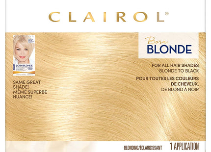 Clairol Born Blonde Permanent Hair Color Dye Ultimate Blonding Bleach - Personal Care > & Styling