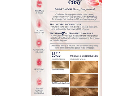 Clairol Nice’n Easy Permanent Dye 8G Medium Golden Blonde HairColor (14 Pack) - Personal Care > Hair & Styling Color