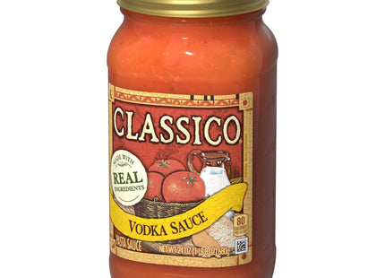 Classico Vodka Sauce Spaghetti Pasta Gluten Free Jar 24oz (2 Pack) - Food & Beverages > Condiments Sauces