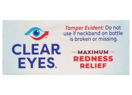 Clear Eyes Maximum Redness Eye Relief Lubricant Drops 0.5 Fl Oz (10 Pack) - Personal Care > Vision & Wash