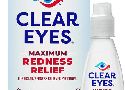 clear eyes maximum relief drops