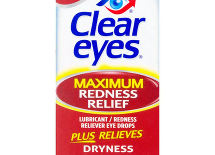 clear eyes maximum relief eye drops