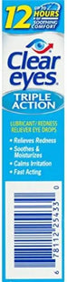 clear eyes anti - it eye drops, 12 count