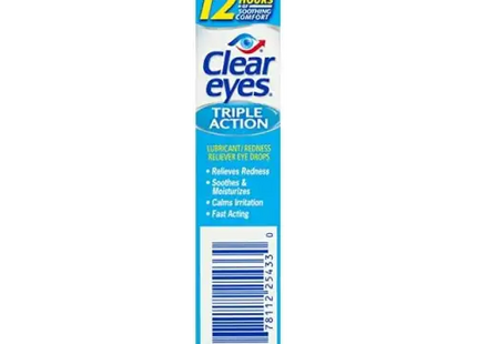 clear eyes anti - it eye drops, 12 count