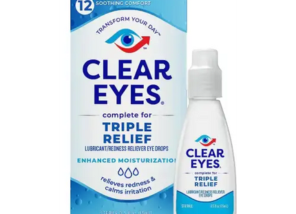 clear eyes eye drops