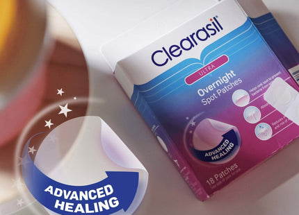 Clearasil Ultra Overnight Spot Patches Advanced Heal Acne Control 18ct - Personal Care > Skin & Blemish Treatments