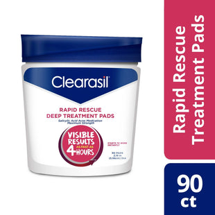 Clearasil Maximum Strength Ultra Rapid Action Acne Cleansing Pads 90ct (4 Pack) - Personal Care > Skin & Blemish