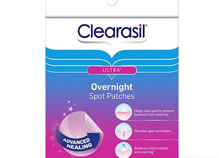 Clearasil Ultra Overnight Spot Patches Advanced Heal Acne Control 18ct (5 Pack) - Personal Care > Skin & Blemish