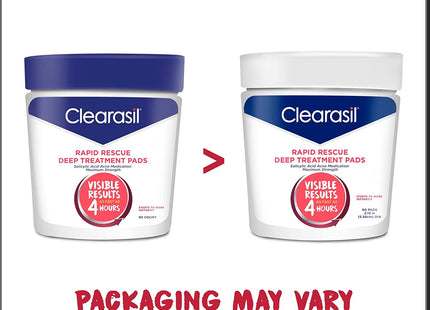 Clearasil Maximum Strength Ultra Rapid Action Acne Cleansing Pads 90ct - Personal Care > Skin & Blemish Treatments