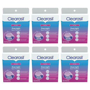 Clearasil Ultra Overnight Spot Patches Advanced Heal Acne Control 18ct (6 Pack) - Personal Care > Skin & Blemish