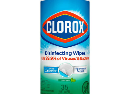 Clorox Bleach-Free Disinfecting and Cleaning Wipes Fresh Scent 35ct (3 Pack) - Household Supplies > & Sterilizing