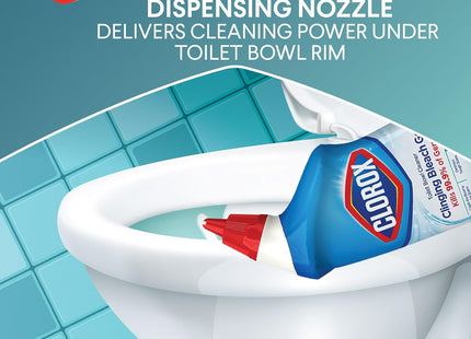 Clorox Toilet Bowl Cleaner Clinging Bleach Gel Cool Wave Scent 24 Floz - Household Supplies > Cleaning Products