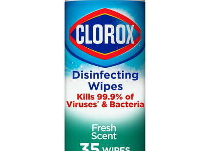 Clorox Bleach-Free Disinfecting and Cleaning Wipes Fresh Scent 35ct (12 Pack) - Household Supplies > & Sterilizing