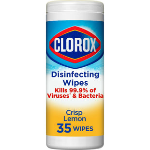 Clorox Bleach-Free Disinfecting and Cleaning Wipes Crisp Lemon 35 ct (2 Pack) - Household Supplies > & Sterilizing