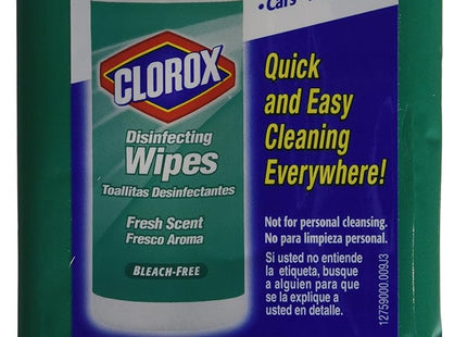 Clorox On The Go Bleach-Free Disinfecting Wipes Fresh Scent 9ct (12 Pack) - Household Supplies > Cleaning & Sterilizing