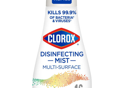 Clorox Lemongrass Multi-Surface Mandarin Disinfecting Mist Refill 16oz (3 Pack) - Household Supplies > Cleaning &