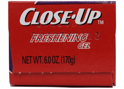 Close-Up Cinnamon Red Gel Anticavity Fluoride Toothpaste 6oz (24 Pack) - Personal Care > Oral