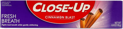 Close-Up Cinnamon Red Gel Anticavity Fluoride Toothpaste 6oz (24 Pack) - Personal Care > Oral