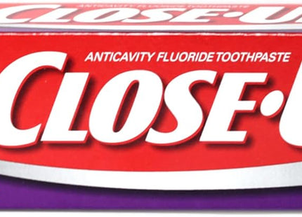 Close-Up Cinnamon Red Gel Anticavity Fluoride Toothpaste 6oz (24 Pack) - Personal Care > Oral