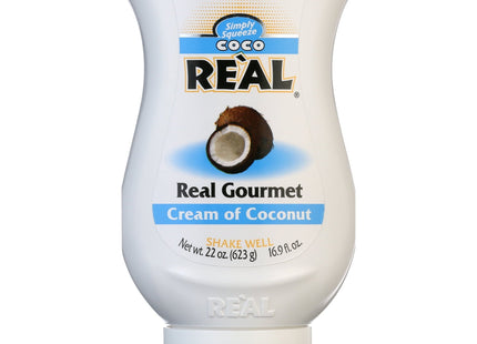 Coco Real Gourmet Cream of Coconut Squeezable Bottle 16.9 FLoz (3 Pack) - Food & Beverages > Condiments Sauces Milk