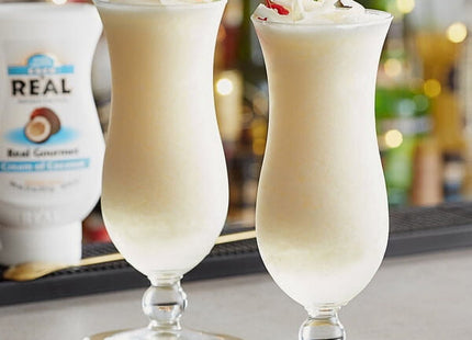 Coco Real Gourmet Cream of Coconut Squeezable Bottle 16.9 FLoz (3 Pack) - Food & Beverages > Condiments Sauces Milk