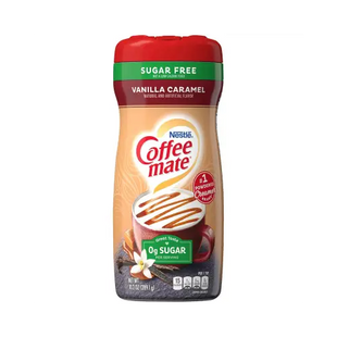 Coffee Mate Creamer Powder Sugar-Free Vanilla Caramel 10.2oz (6 Pack) - Food & Beverages > Non-Alcoholic Drinks